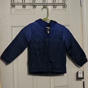 OshKosh B'gosh Blue Puffer Jacket for Cozy Comfort